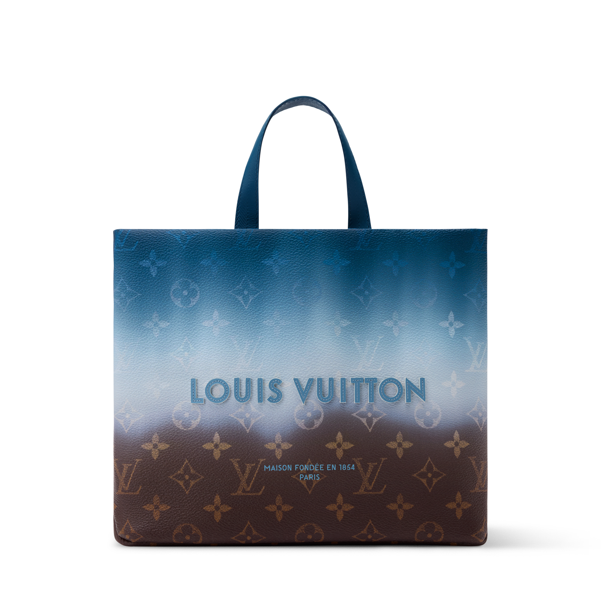Mini Shopper Tote Bag - Luxury H41 Blue | LOUIS VUITTON